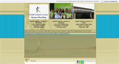 Desktop Screenshot of healthsolutioncenters.com